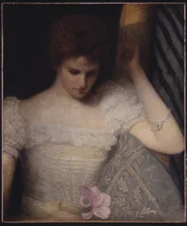 オーキッド、1891年（キャンバスに油彩（